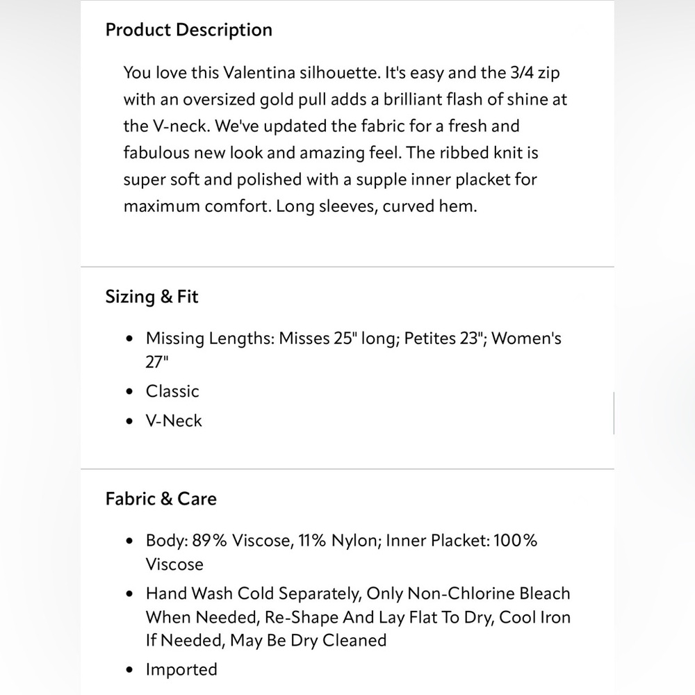 Soft Surroundings 2x Soft Essential Valentina Rib… - image 7